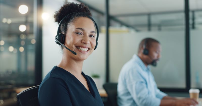 équipe bilingue d’un service client externalisé au Québec 